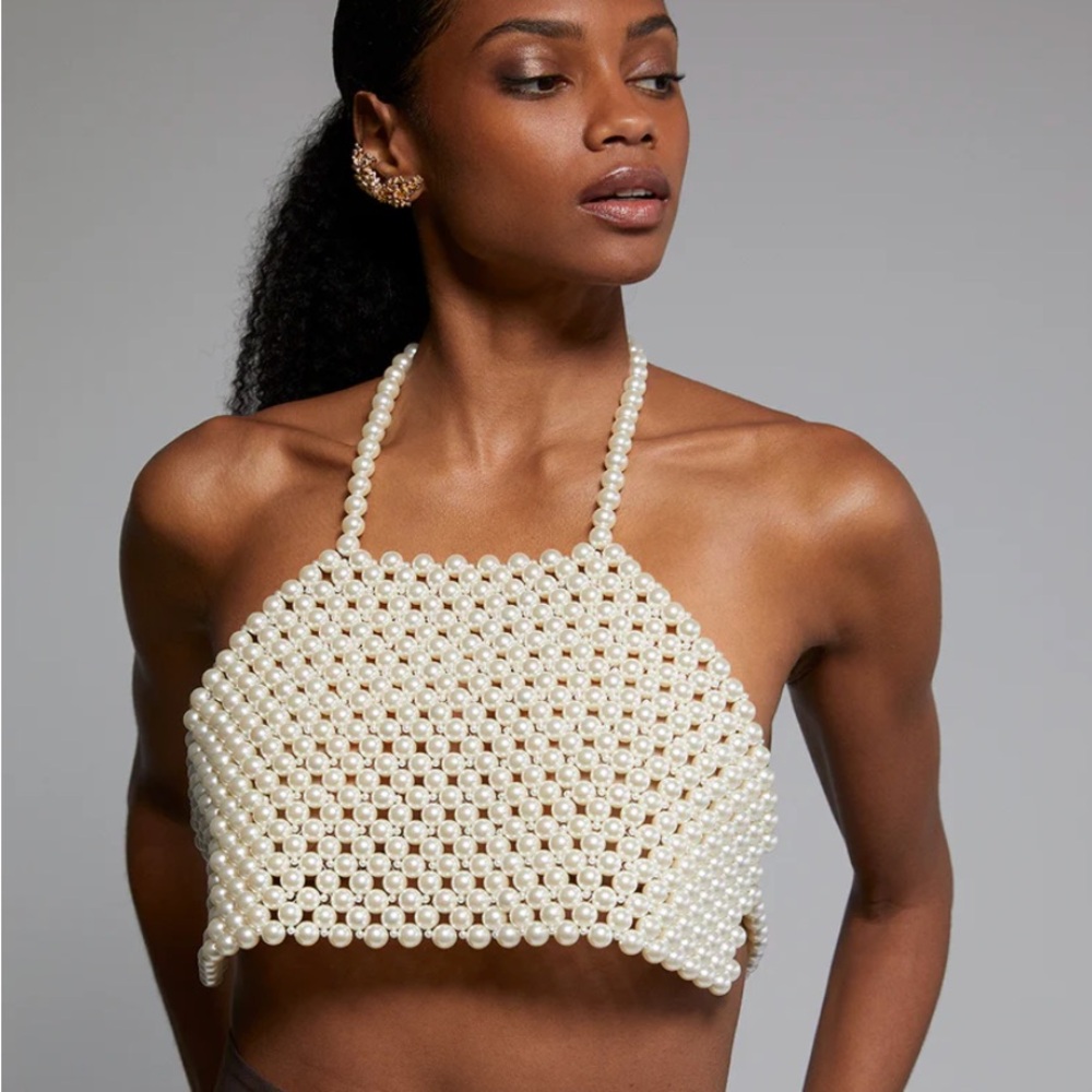 Kaoa Pearl Top, New with Tags